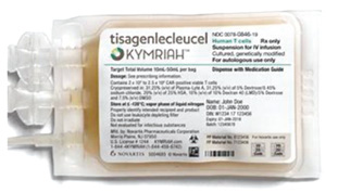 复发/难治性侵袭性B细胞淋巴瘤 Tisagenlecleucel疗效持续且安全可控